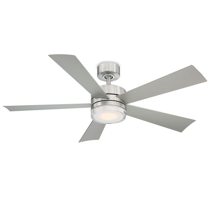 Modern Forms Fans Canada - FR-W1801-52L-35-SS - 52" Ceiling Fan - Wynd - Stainless Steel