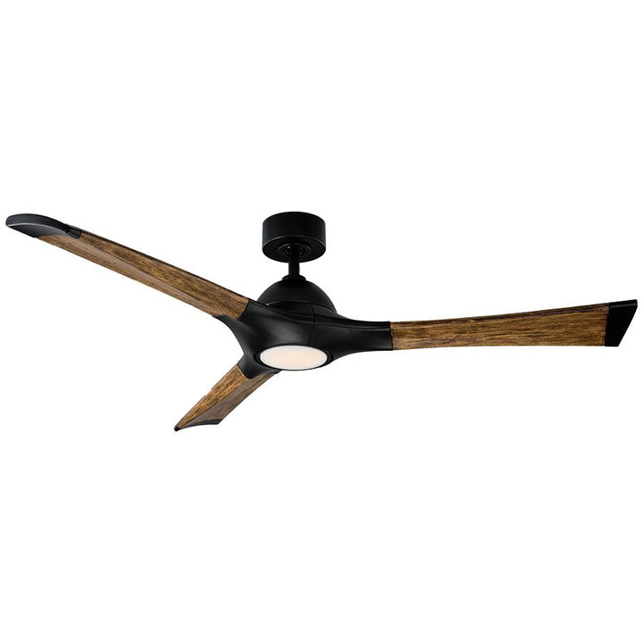 Modern Forms Fans Canada - FR-W1814-60L35MBDK - 60" Ceiling Fan - Woody - Matte Black/Distressed Koa