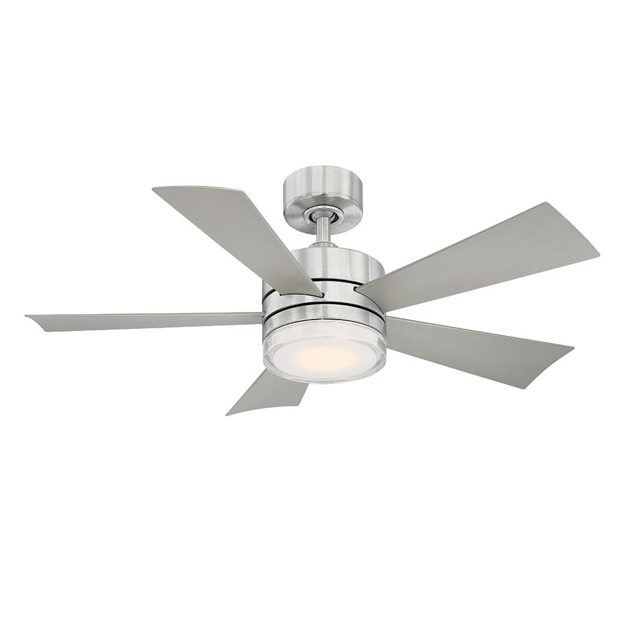 Wynd 42"Ceiling Fan in Stainless Steel - available from The Lighting Shoppe, trusted by Canadian homeowners