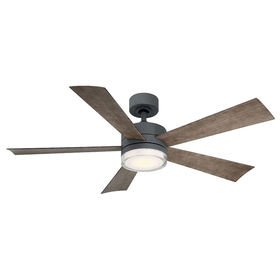 Wynd 52"Ceiling Fan in Graphite/Weathered Gray - available from The Lighting Shoppe, trusted by Canadian homeowners