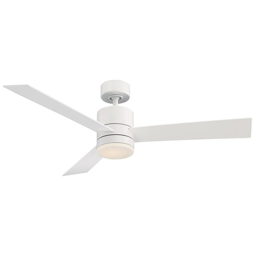 Axis 52"Ceiling Fan in Matte White - available from The Lighting Shoppe, trusted by Canadian homeowners