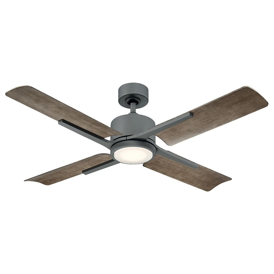 Cervantes 56"Ceiling Fan in Graphite/Weathered Gray - available from The Lighting Shoppe, trusted by Canadian homeowners