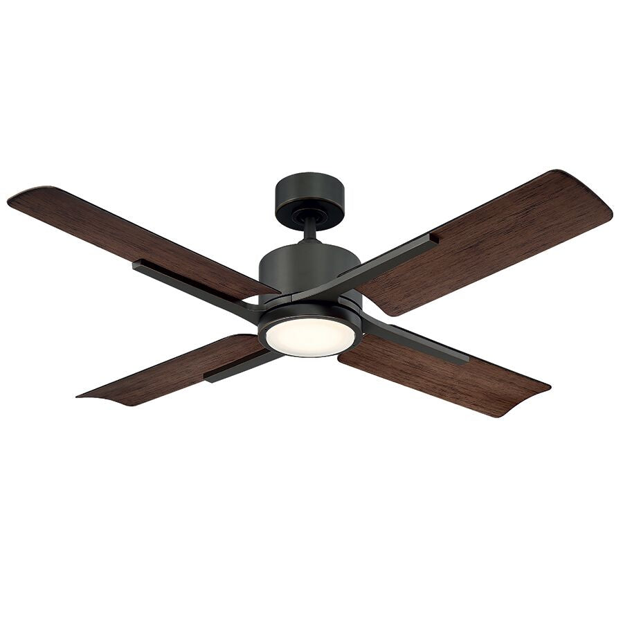 Cervantes 56"Ceiling Fan in Oil Rubbed Bronze/Dark Walnut - available from The Lighting Shoppe, trusted by Canadian homeowners