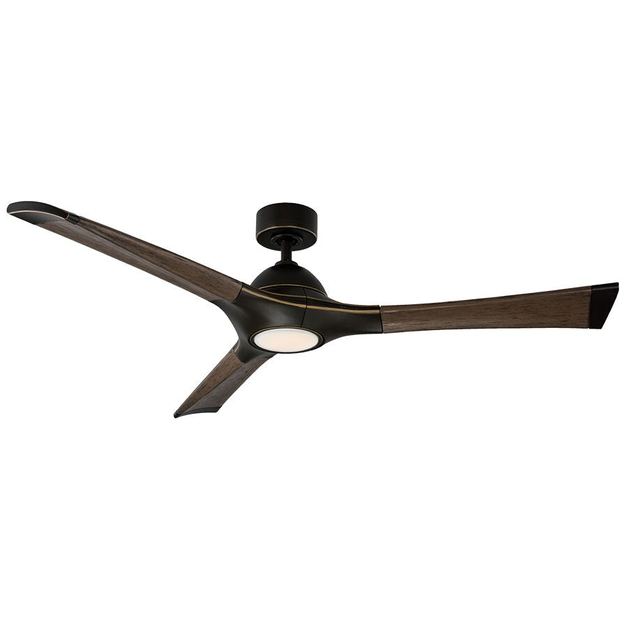Woody 60"Ceiling Fan in Bronze/Dark Walnut - available from The Lighting Shoppe, trusted by Canadian homeowners