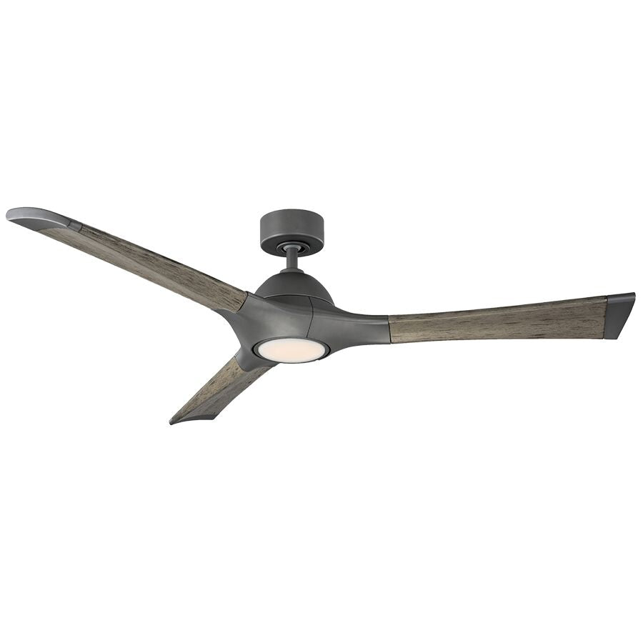 Woody 60"Ceiling Fan in Graphite/Weathered Gray - available from The Lighting Shoppe, trusted by Canadian homeowners