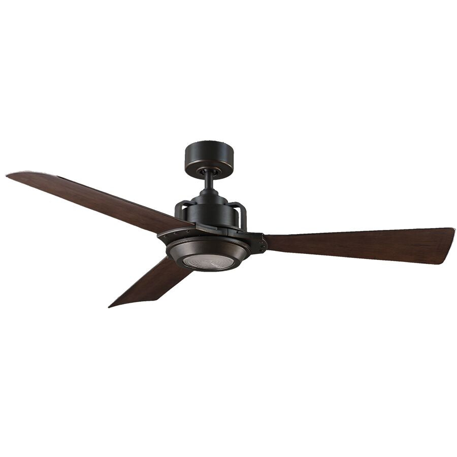 Osprey 56"Ceiling Fan in Oil Rubbed Bronze/Dark Walnut - available from The Lighting Shoppe, trusted by Canadian homeowners