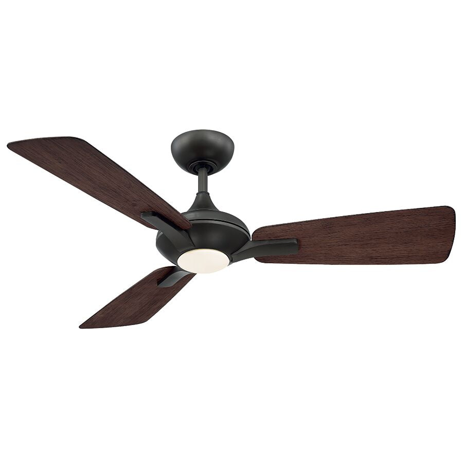 Mykonos 52"Ceiling Fan in Bronze/Dark Walnut - available from The Lighting Shoppe, trusted by Canadian homeowners