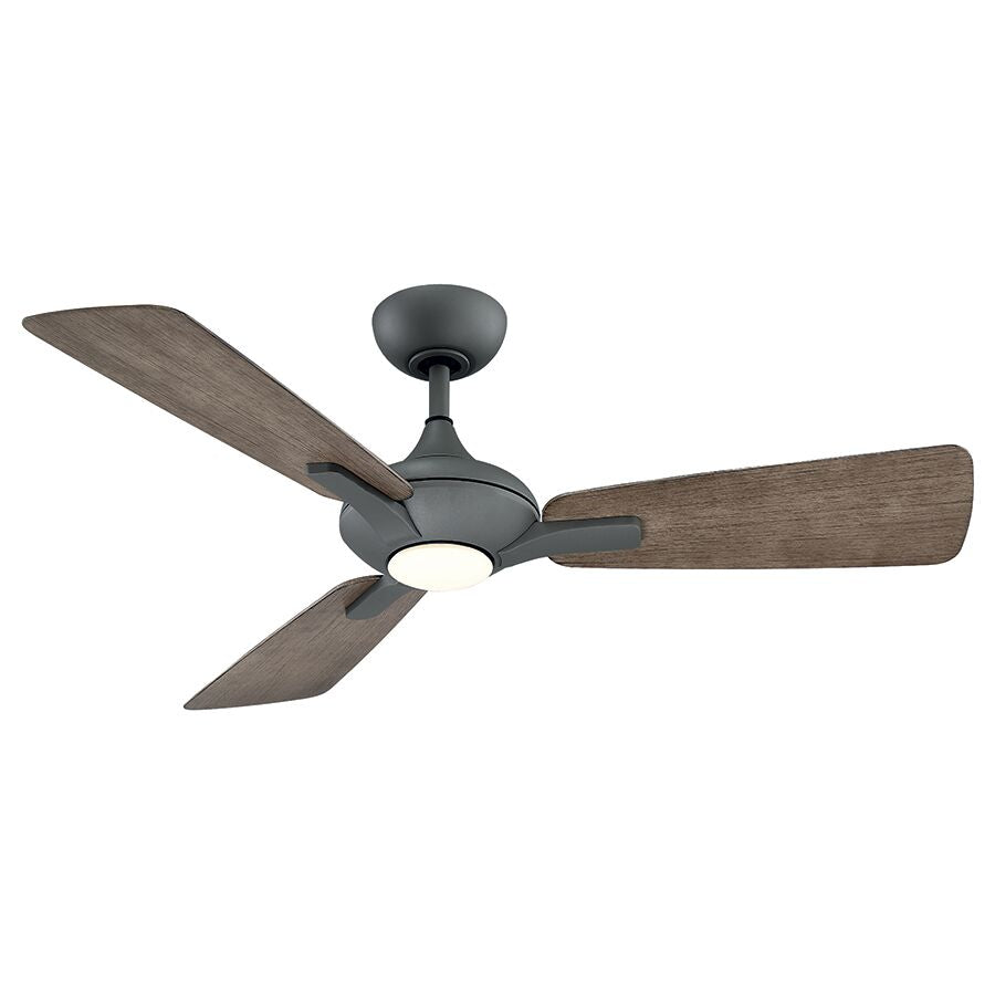 Mykonos 52"Ceiling Fan in Graphite/Weathered Gray - available from The Lighting Shoppe, trusted by Canadian homeowners