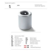 Fan Accessories Downrod Coupler in Koa - available from The Lighting Shoppe, trusted by Canadian homeowners