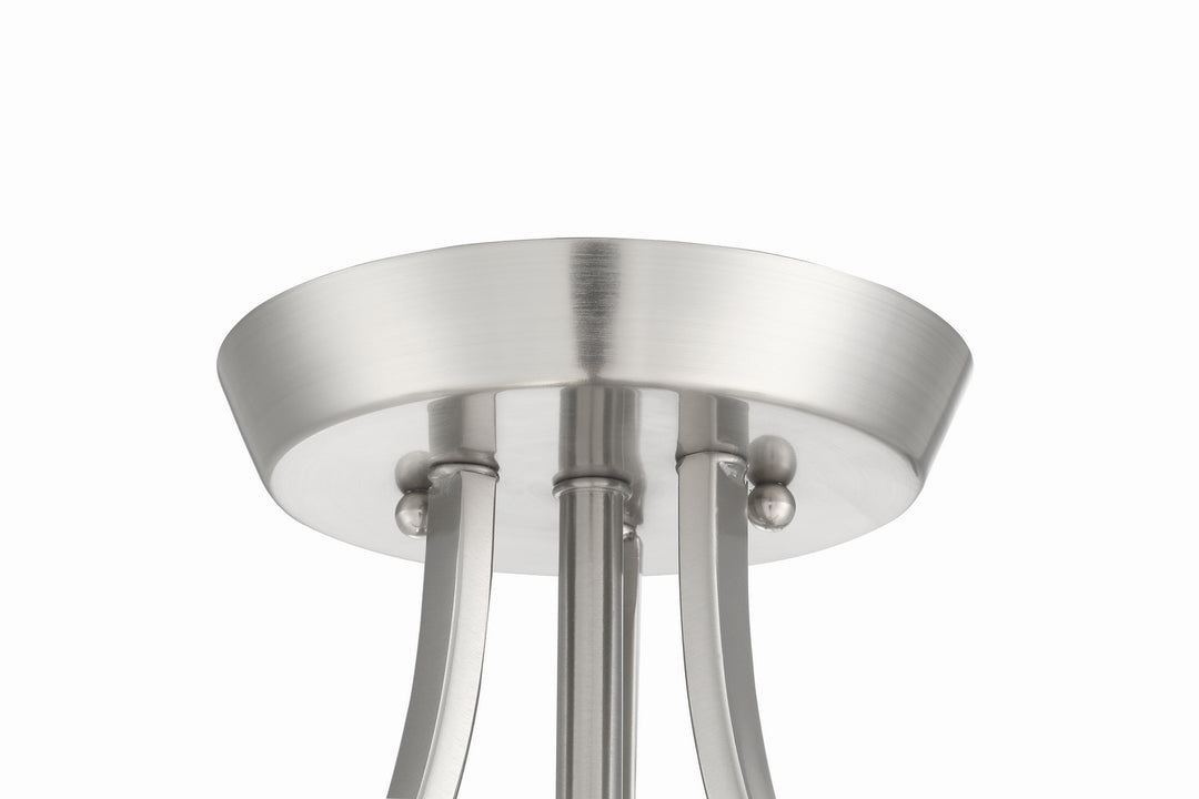 Craftmade Canada - 41952-BNK-CS - Two Light Semi Flush Mount Convertible - Grace - Brushed Polished Nickel