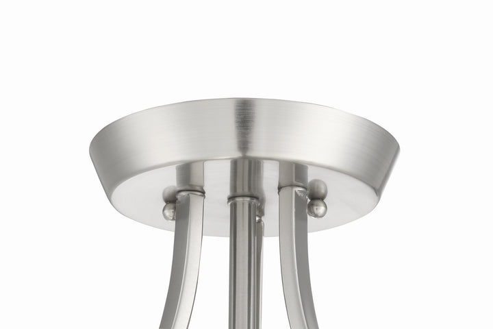 Craftmade Canada - 41952-BNK-CS - Two Light Semi Flush Mount Convertible - Grace - Brushed Polished Nickel