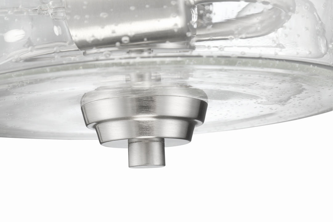 Craftmade Canada - 41952-BNK-CS - Two Light Semi Flush Mount Convertible - Grace - Brushed Polished Nickel