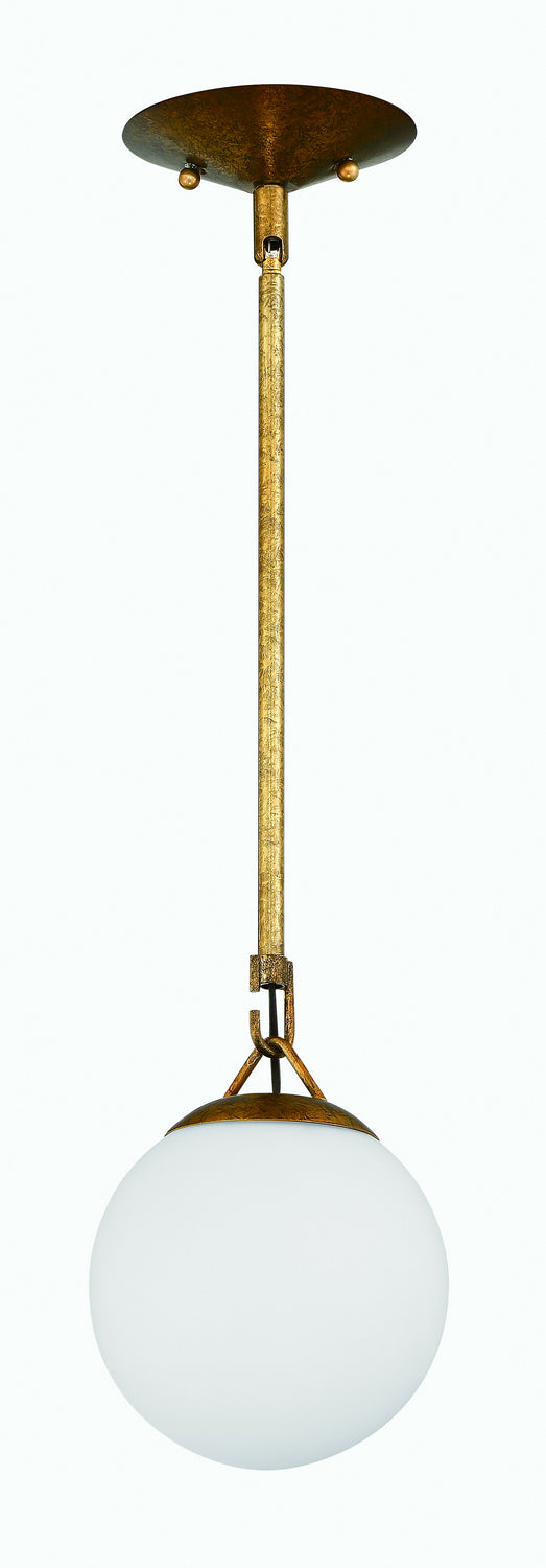 Craftmade Canada - 50791-PAB - One Light Mini Pendant - Orion - Patina Aged Brass