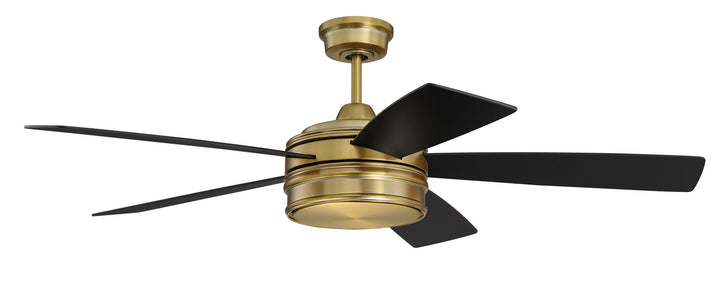 Craftmade Canada - BRX52SB5 - 52"Ceiling Fan - Braxton - Satin Brass