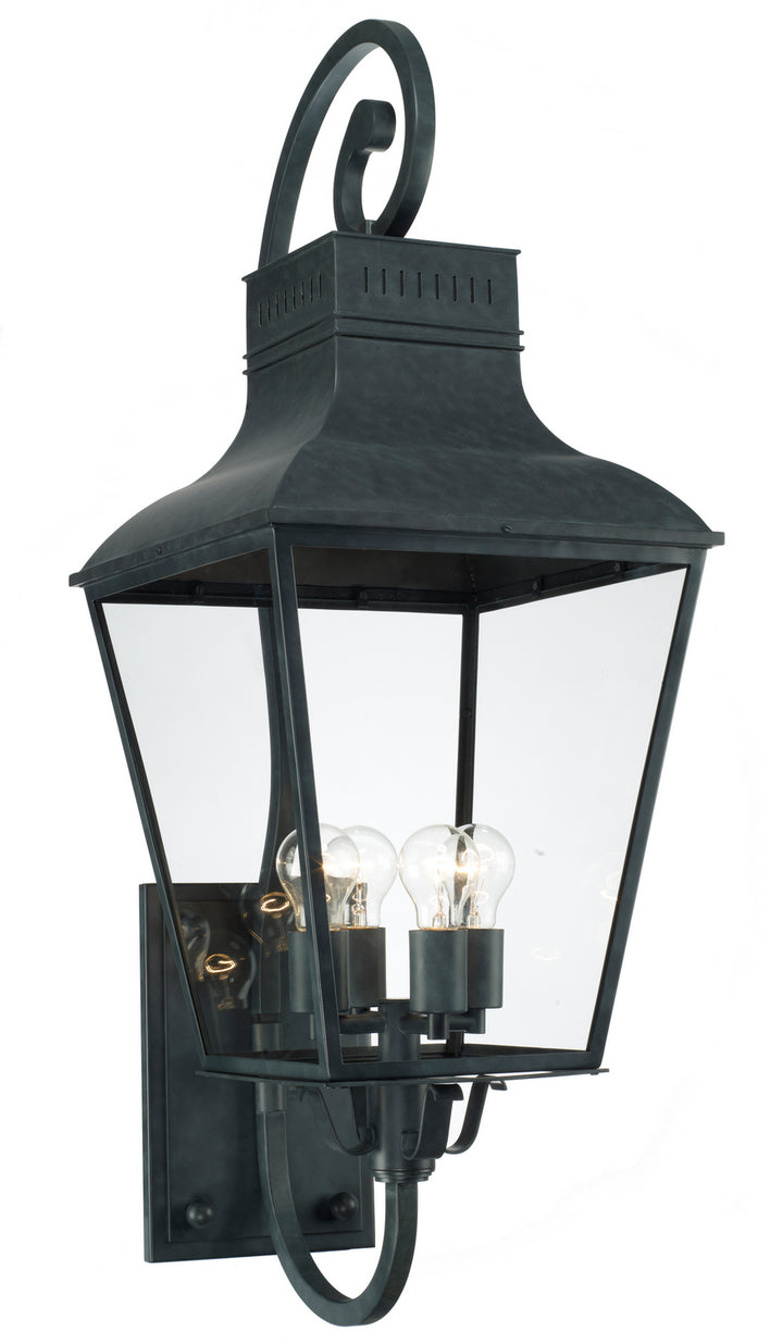 Dumont Four Light Outdoor Wall Sconce in Graphite - available from The Lighting Shoppe, trusted by Canadian homeowners