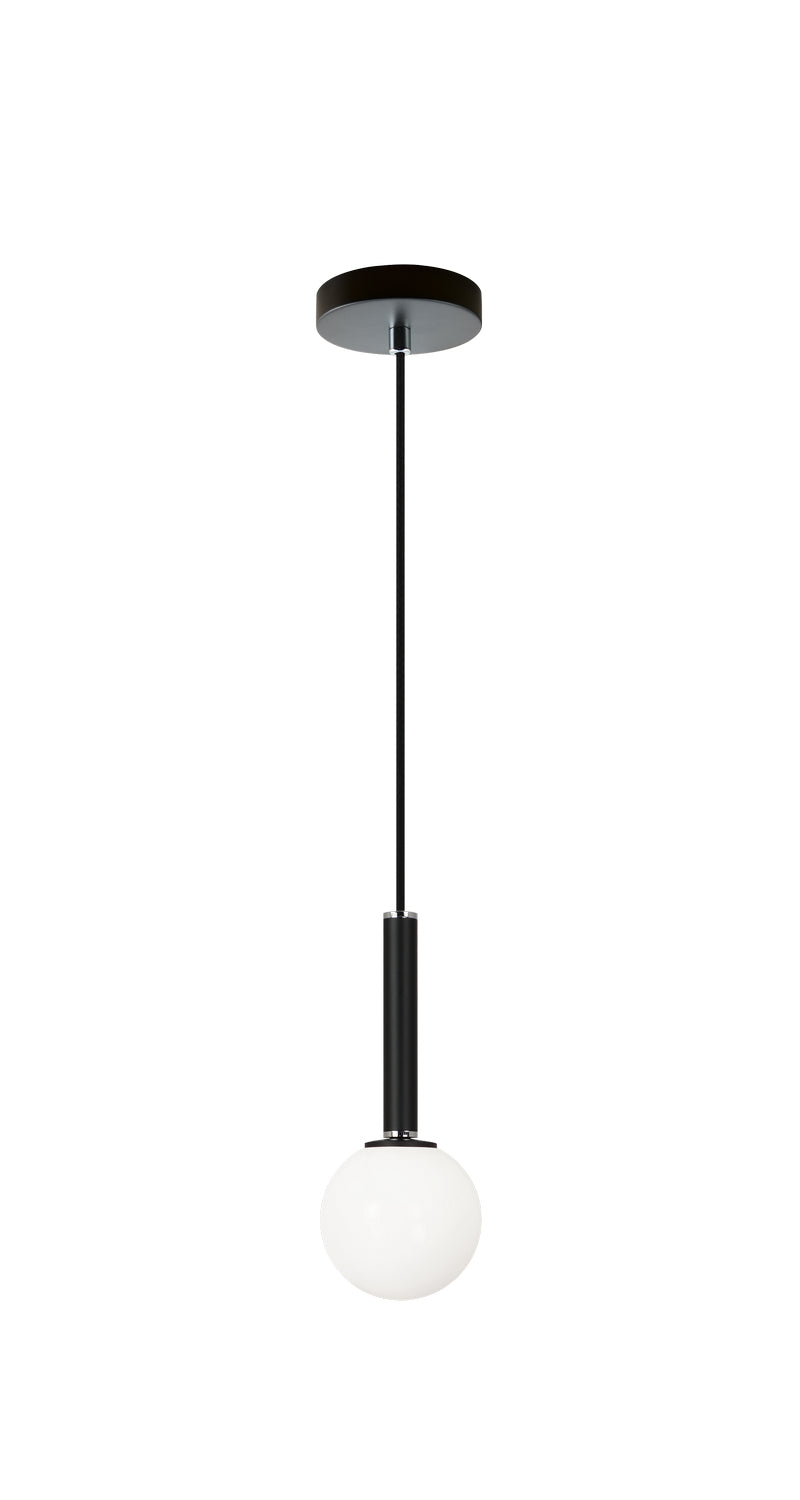 Stellar One Light Pendant in Black - available from The Lighting Shoppe, trusted by Canadian homeowners