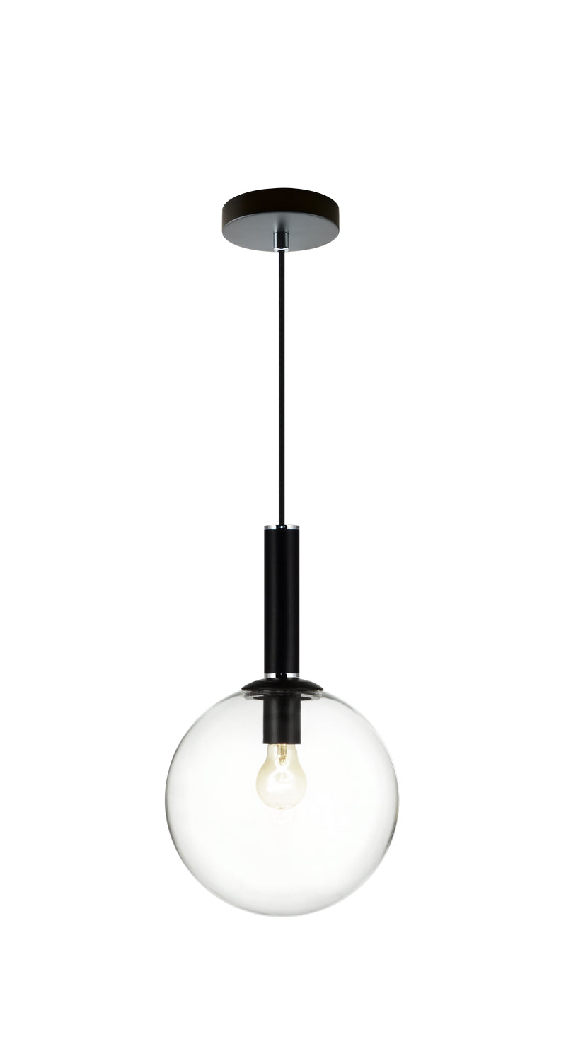 Stellar One Light Pendant in Black - available from The Lighting Shoppe, trusted by Canadian homeowners