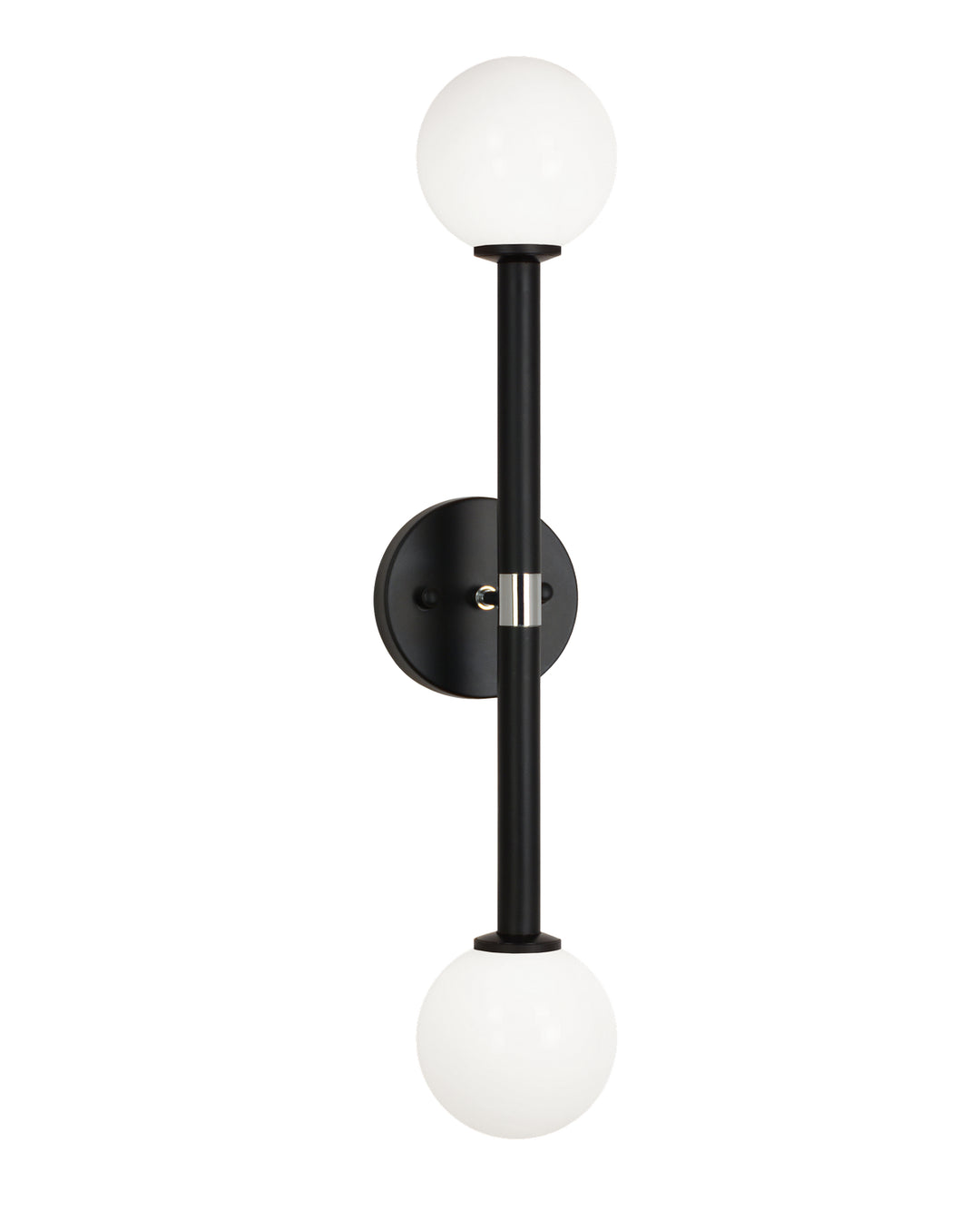 Stellar Two Light Wall Sconce in Black - available from The Lighting Shoppe, trusted by Canadian homeowners