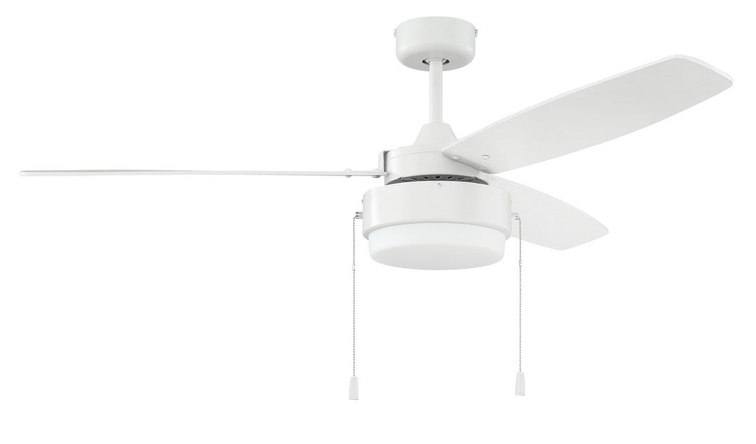 Intrepid 52"Ceiling Fan in White - available from The Lighting Shoppe, trusted by Canadian homeowners