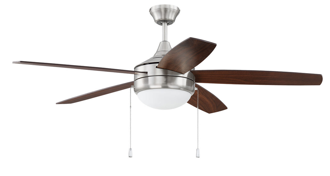 Phaze 5 52"Ceiling Fan in Brushed Polished Nickel - available from The Lighting Shoppe, trusted by Canadian homeowners