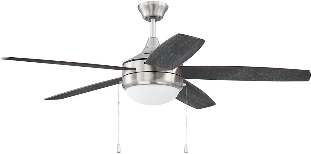 Phaze 5 52"Ceiling Fan in Brushed Polished Nickel - available from The Lighting Shoppe, trusted by Canadian homeowners