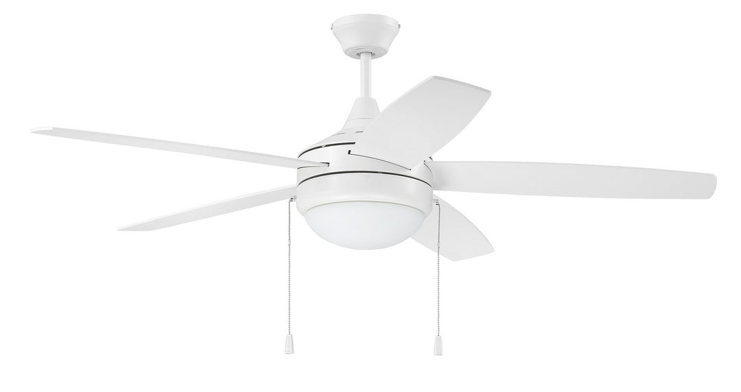 Phaze 5 52"Ceiling Fan in White - available from The Lighting Shoppe, trusted by Canadian homeowners