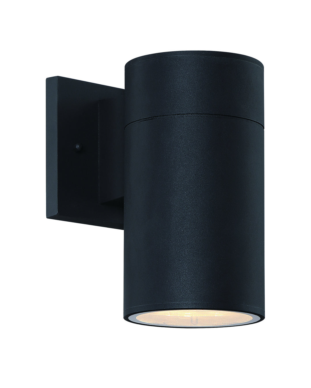 Pillar LED Outdoor Wall Lantern in Textured Black - available from The Lighting Shoppe, trusted by Canadian homeowners
