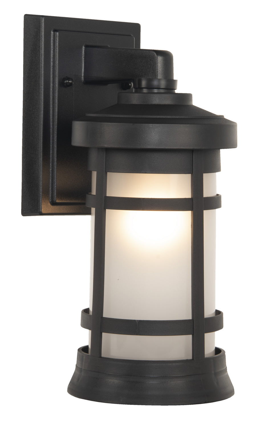 Craftmade Canada - ZA2304-TB - One Light Outdoor Wall Lantern - Resilience Lanterns - Textured Black