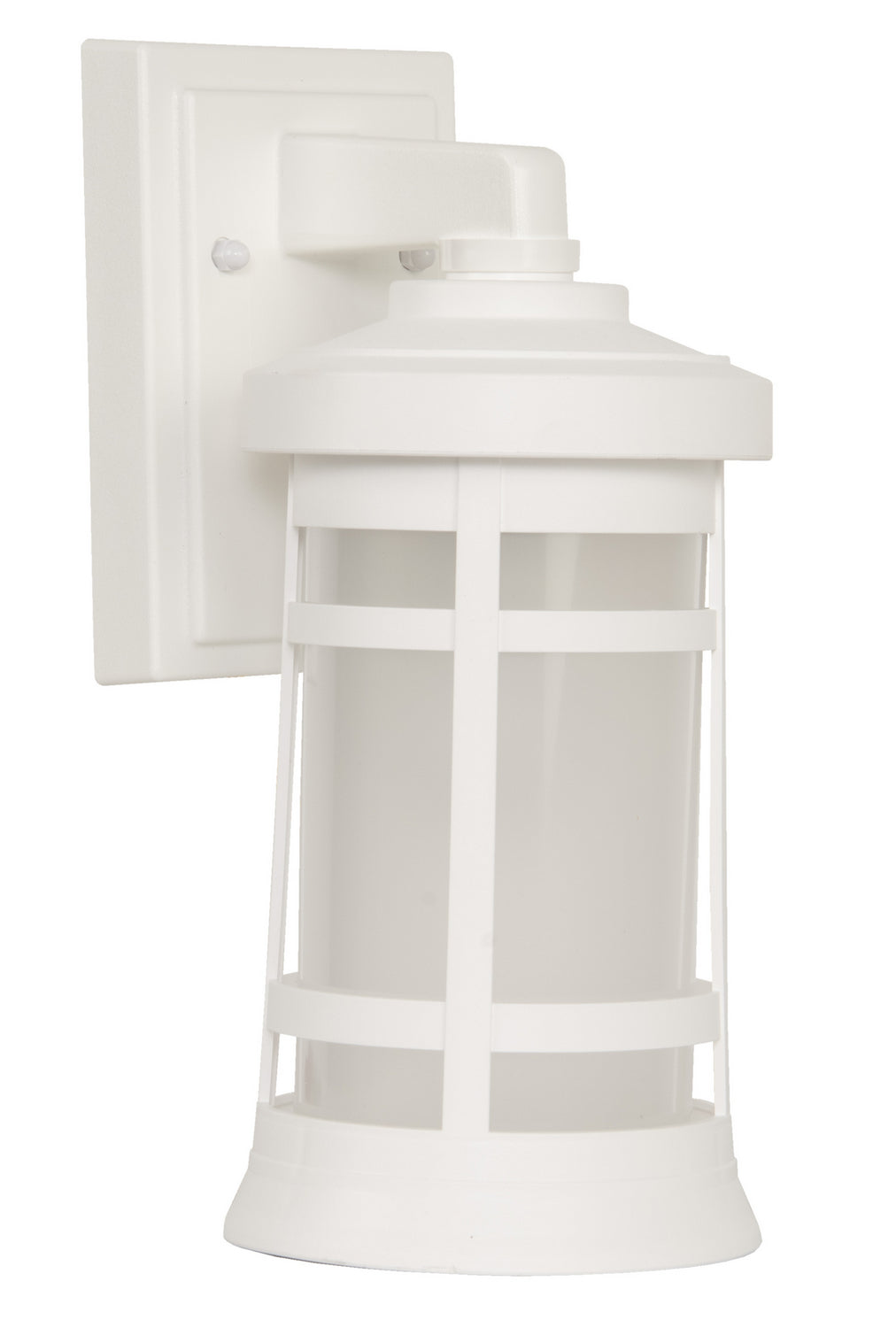Resilience Lanterns One Light Outdoor Wall Lantern in Textured White - available from The Lighting Shoppe, trusted by Canadian homeowners
