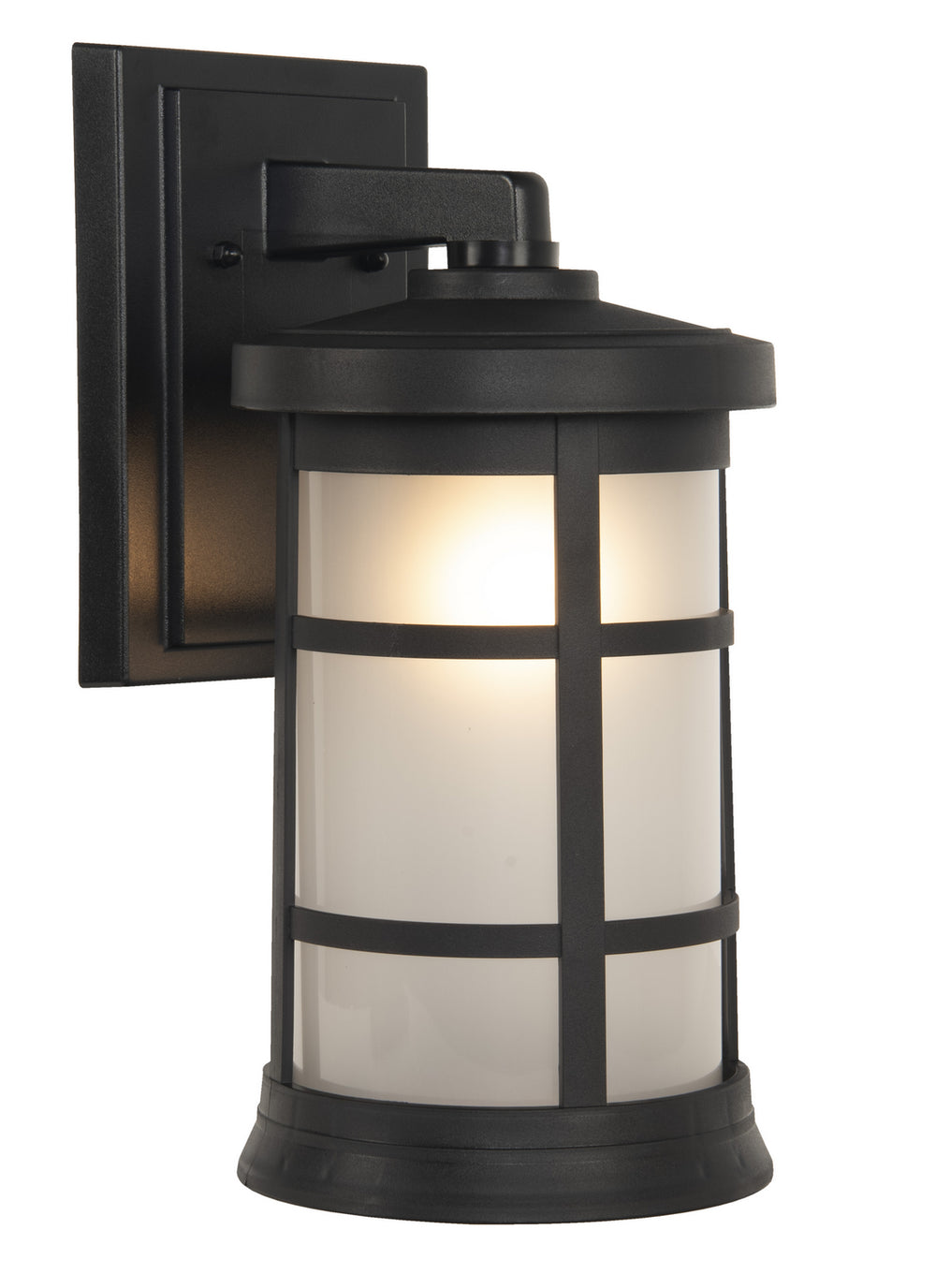 Craftmade Canada - ZA2314-TB - One Light Outdoor Wall Lantern - Resilience Lanterns - Textured Black