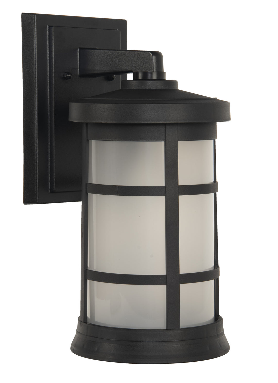 Resilience Lanterns One Light Outdoor Wall Lantern in Textured Black - available from The Lighting Shoppe, trusted by Canadian homeowners