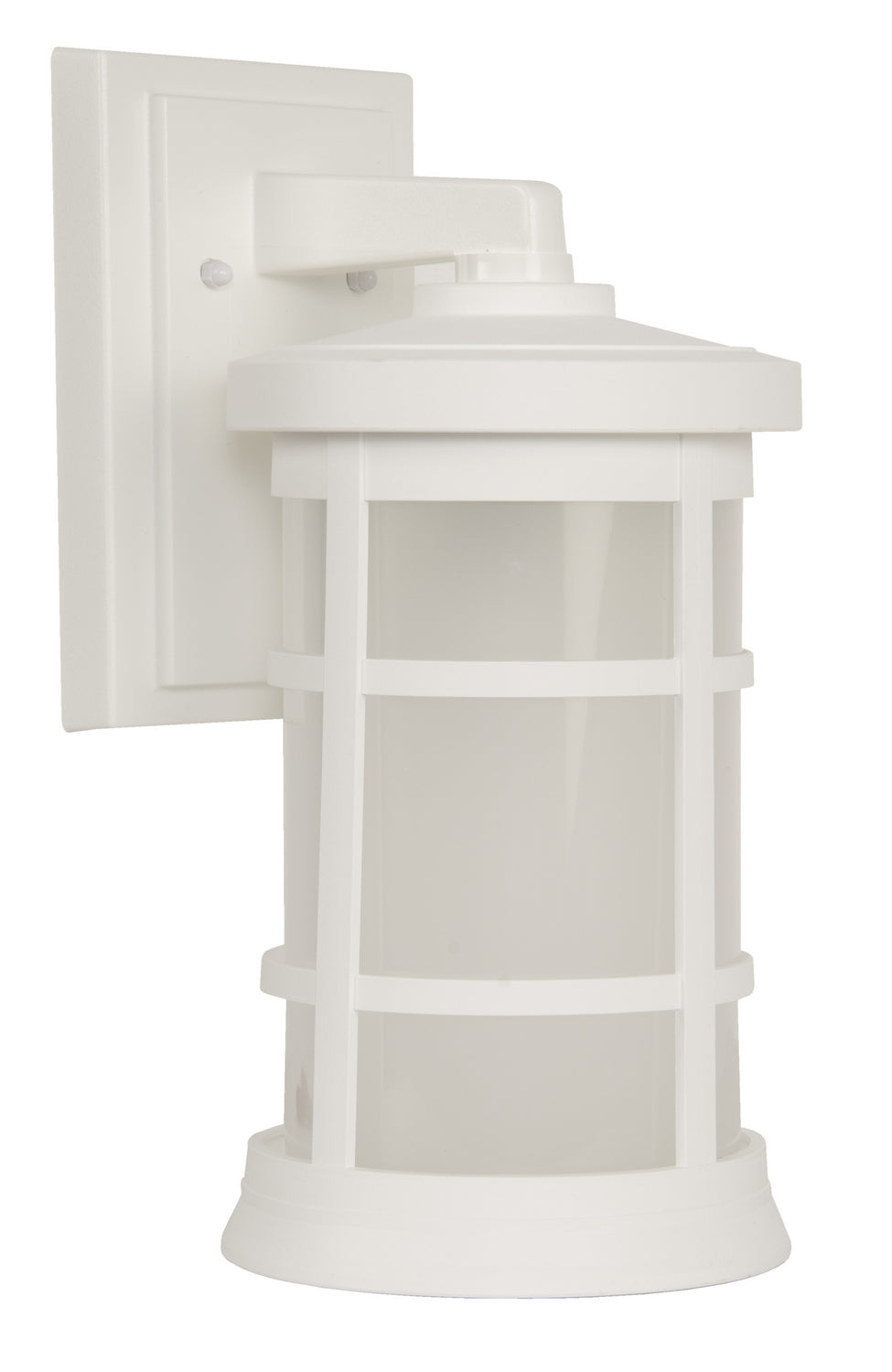 Resilience Lanterns One Light Outdoor Wall Lantern in Textured White - available from The Lighting Shoppe, trusted by Canadian homeowners