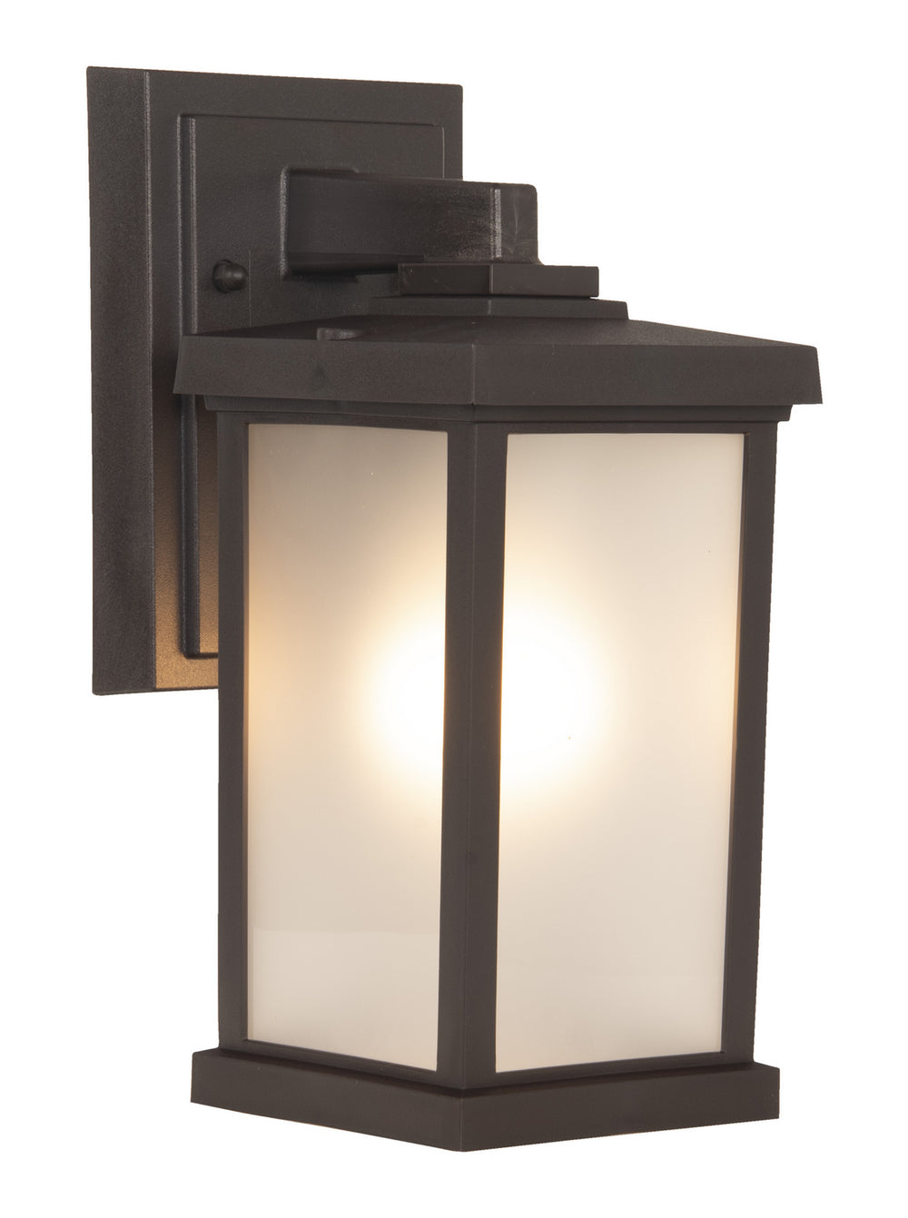 Craftmade Canada - ZA2404-BZ - One Light Outdoor Wall Lantern - Resilience Lanterns - Bronze