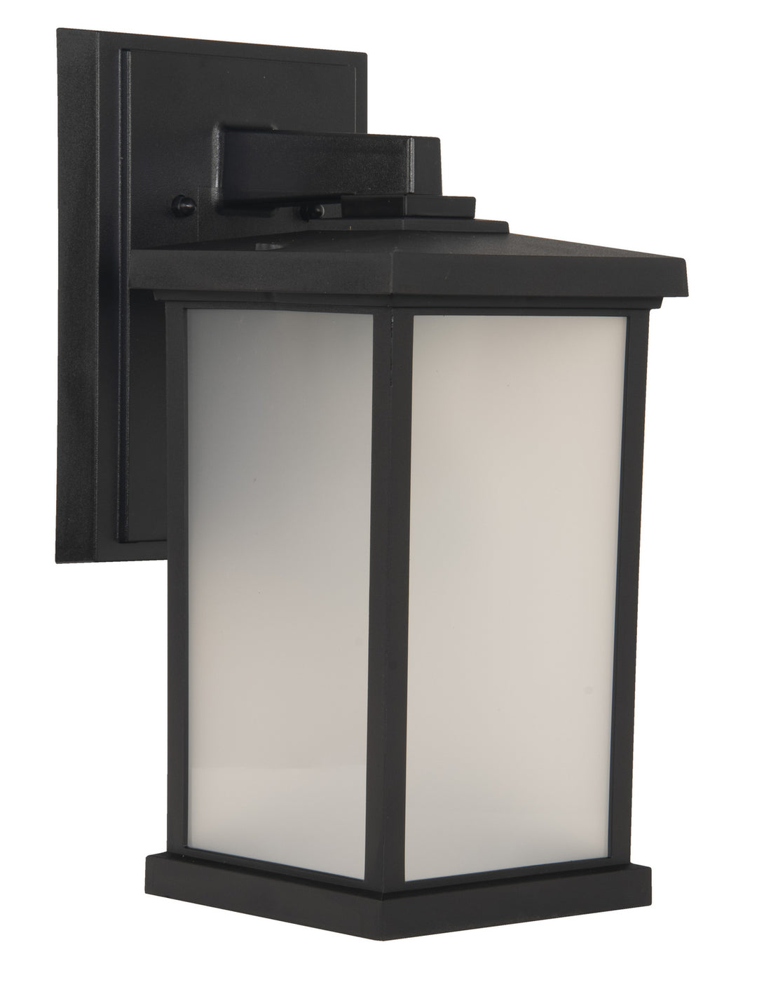 Resilience Lanterns One Light Outdoor Wall Lantern in Textured Black - available from The Lighting Shoppe, trusted by Canadian homeowners