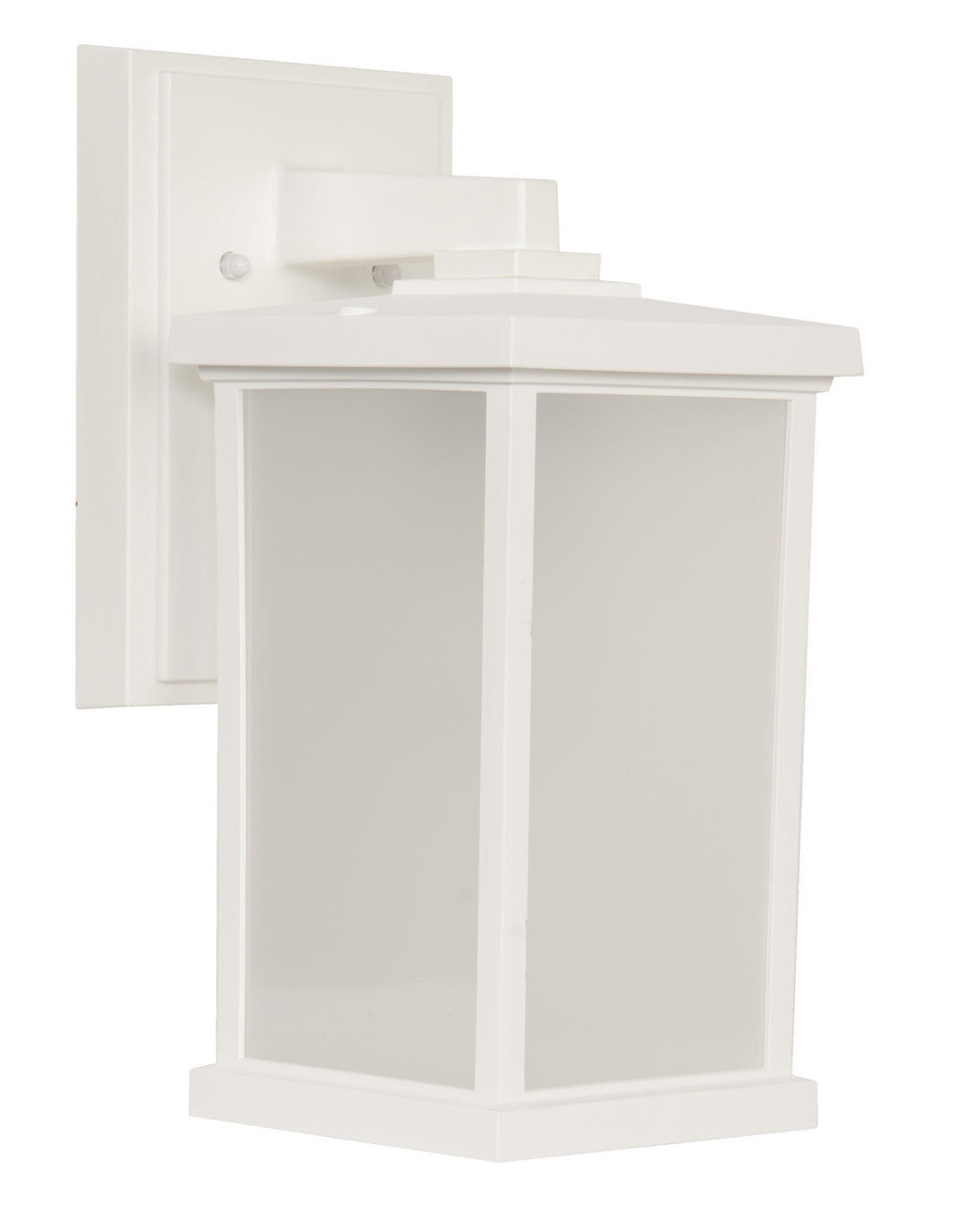 Resilience Lanterns One Light Outdoor Wall Lantern in Textured White - available from The Lighting Shoppe, trusted by Canadian homeowners