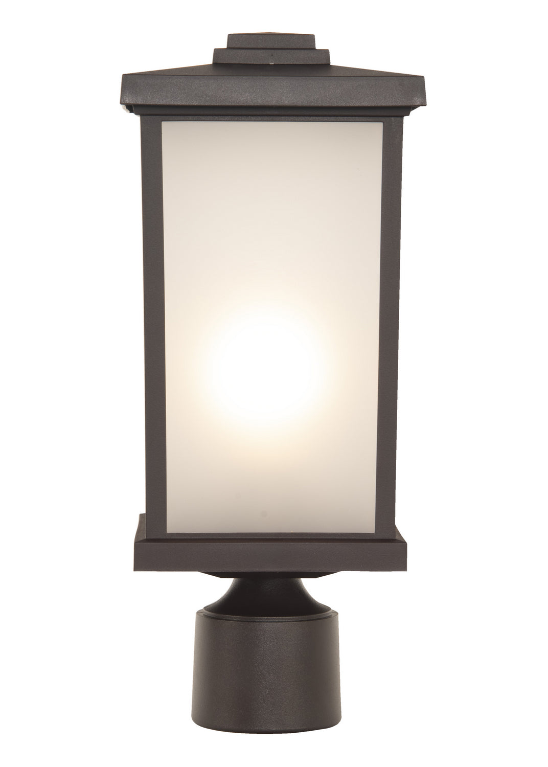 Craftmade Canada - ZA2415-BZ - One Light Post Mount - Resilience Lanterns - Bronze