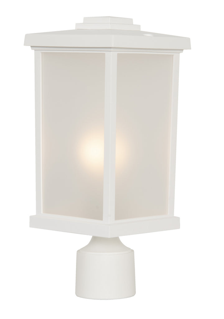 Craftmade Canada - ZA2415-TW - One Light Post Mount - Resilience Lanterns - Textured White