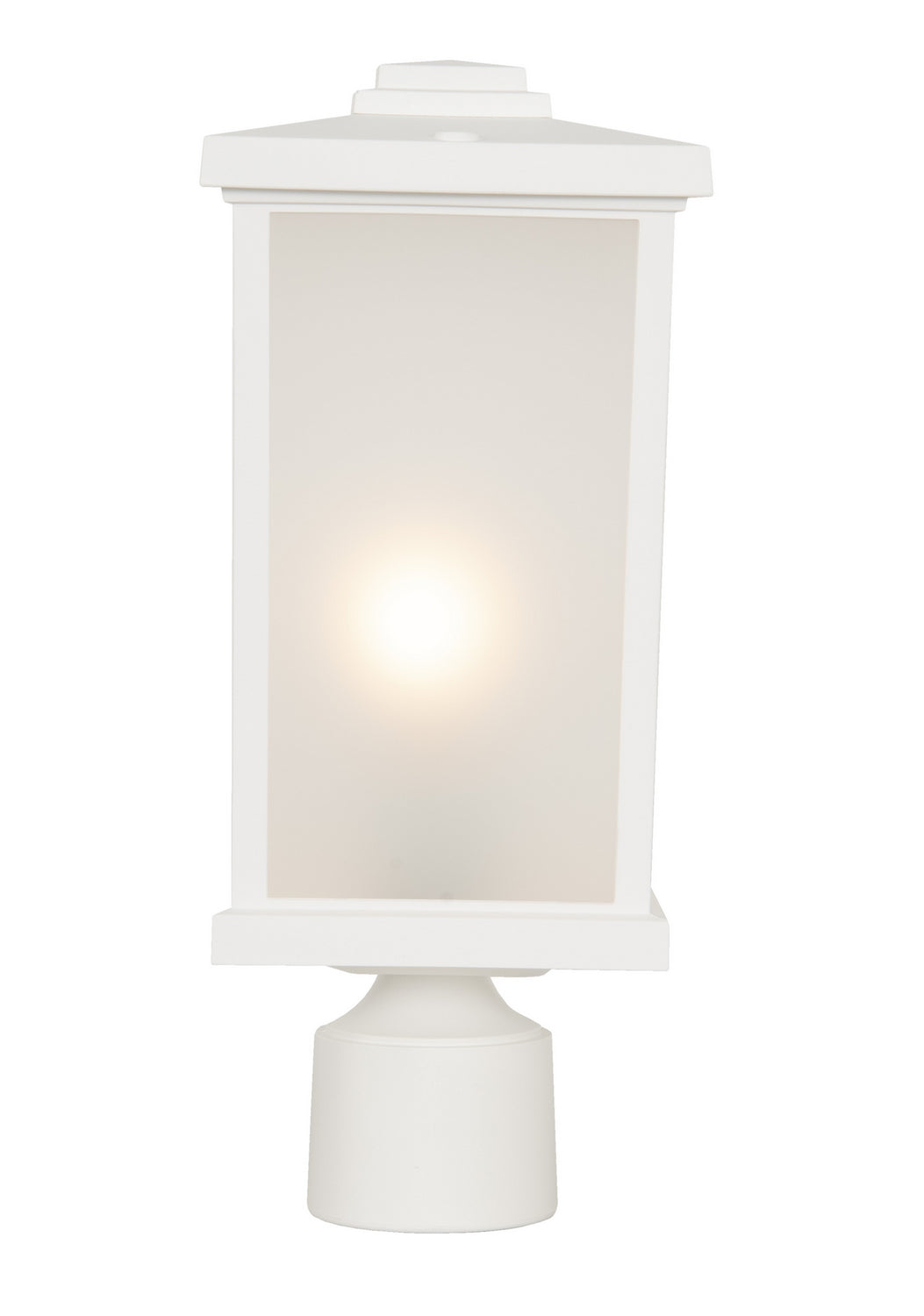 Craftmade Canada - ZA2415-TW - One Light Post Mount - Resilience Lanterns - Textured White