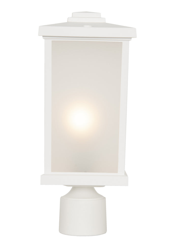 Craftmade Canada - ZA2415-TW - One Light Post Mount - Resilience Lanterns - Textured White