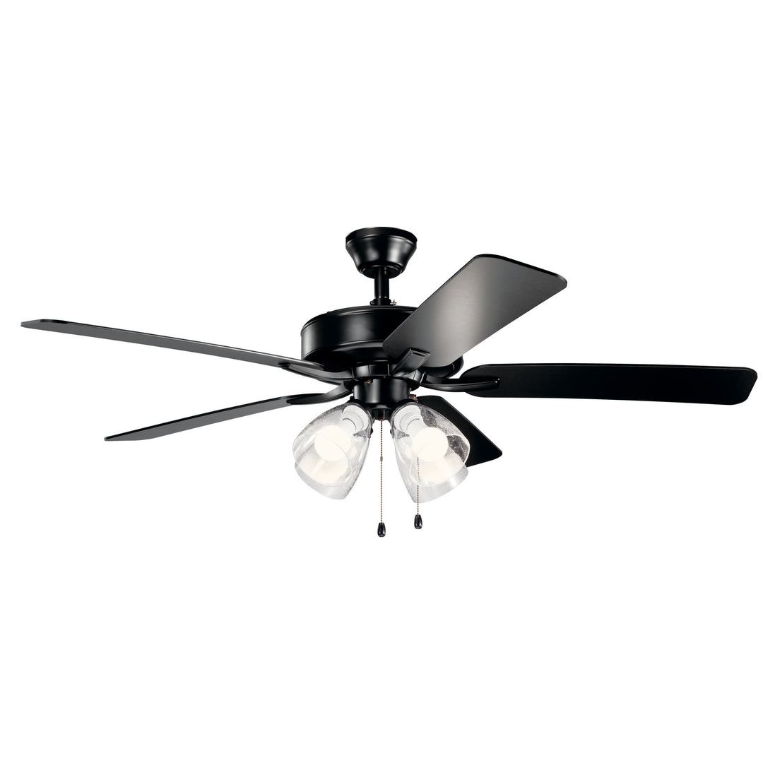 Kichler Canada - 330016SBKS - 52"Ceiling Fan - Basics Pro Premier - Satin Black