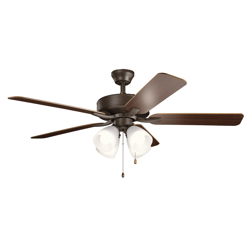 Kichler Canada - 330016SNB - 52"Ceiling Fan - Basics Pro Premier - Satin Natural Bronze