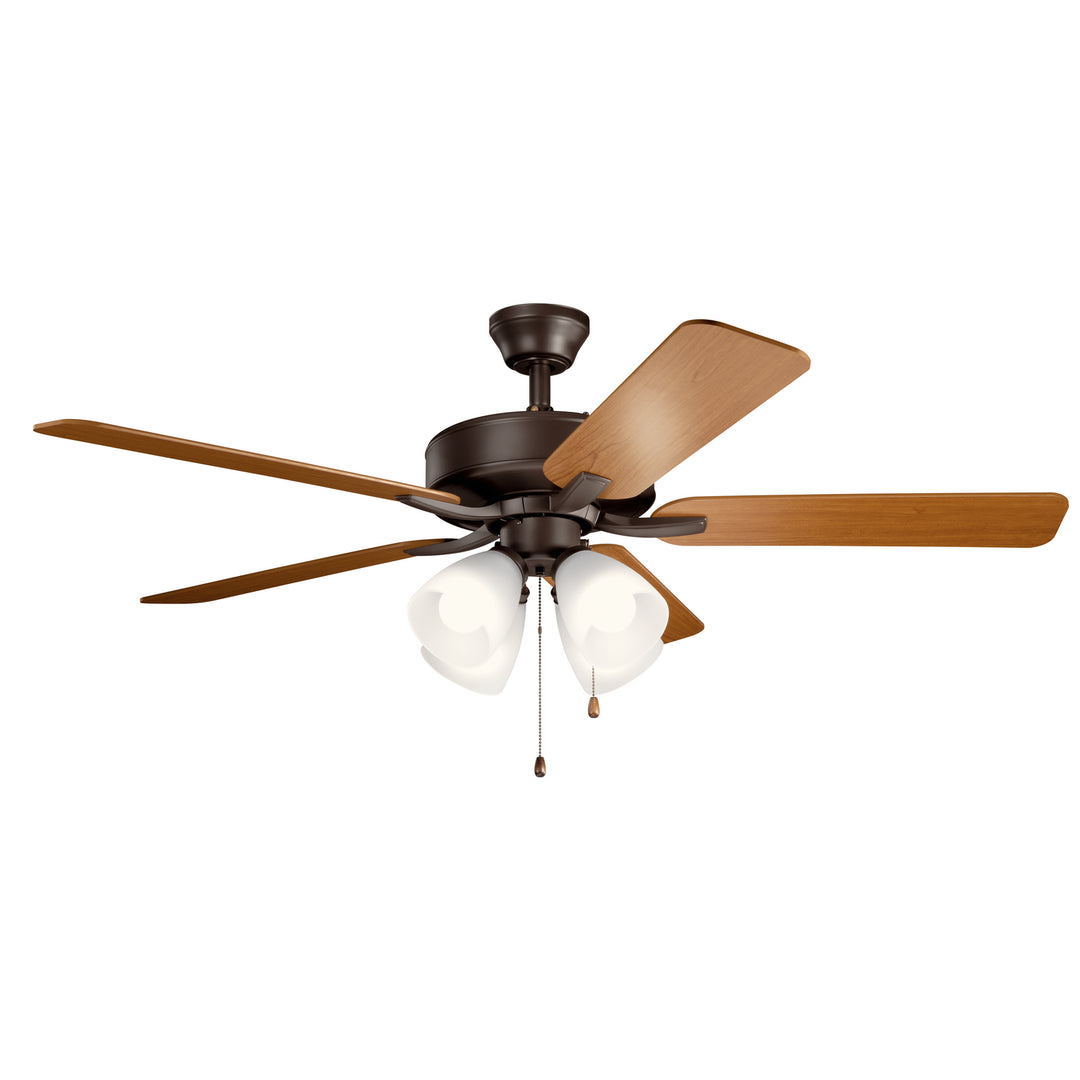 Kichler Canada - 330016SNB - 52"Ceiling Fan - Basics Pro Premier - Satin Natural Bronze