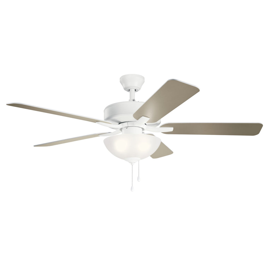 Kichler Canada - 330017MWH - 52"Ceiling Fan - Basics Pro Select - Matte White