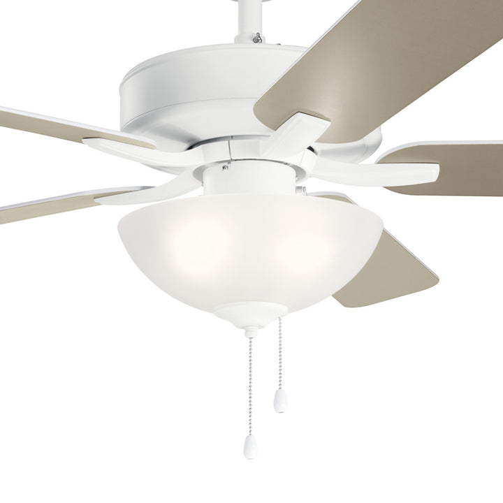 Kichler Canada - 330017MWH - 52"Ceiling Fan - Basics Pro Select - Matte White