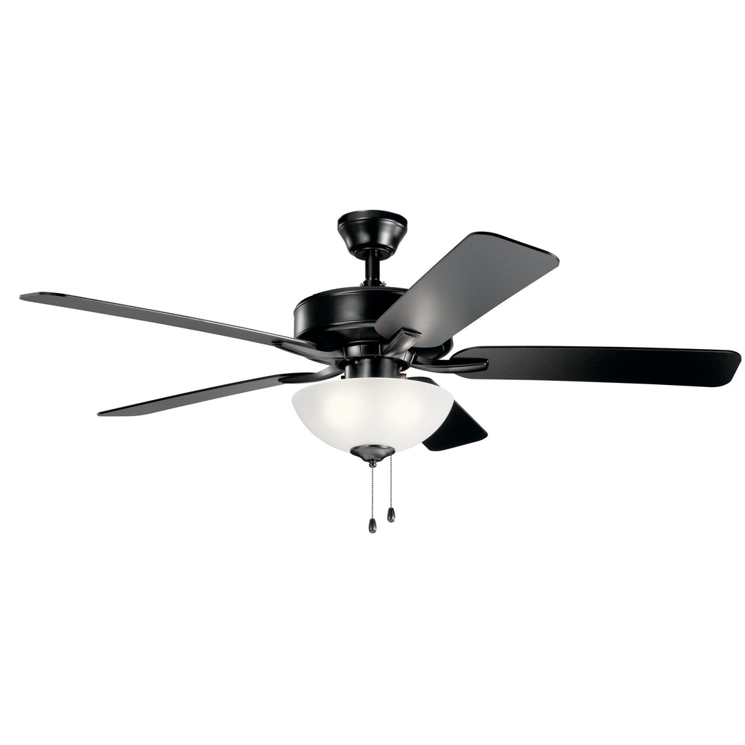 Kichler Canada - 330017SBK - 52"Ceiling Fan - Basics Pro Select - Satin Black