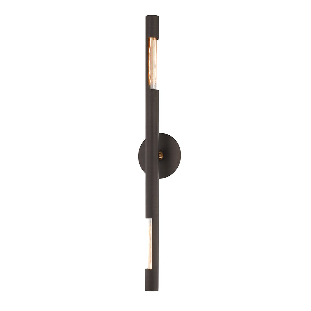 Troy Lighting Canada - B6881-BRZ/PBR - Two Light Wall Sconce - Hendrix - Bronze