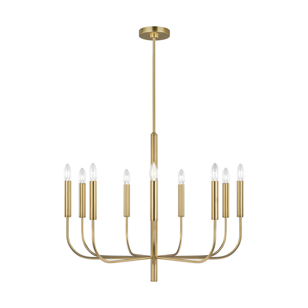 Visual Comfort Studio Canada - EC1009BBS - Nine Light Chandelier - Brianna - Burnished Brass