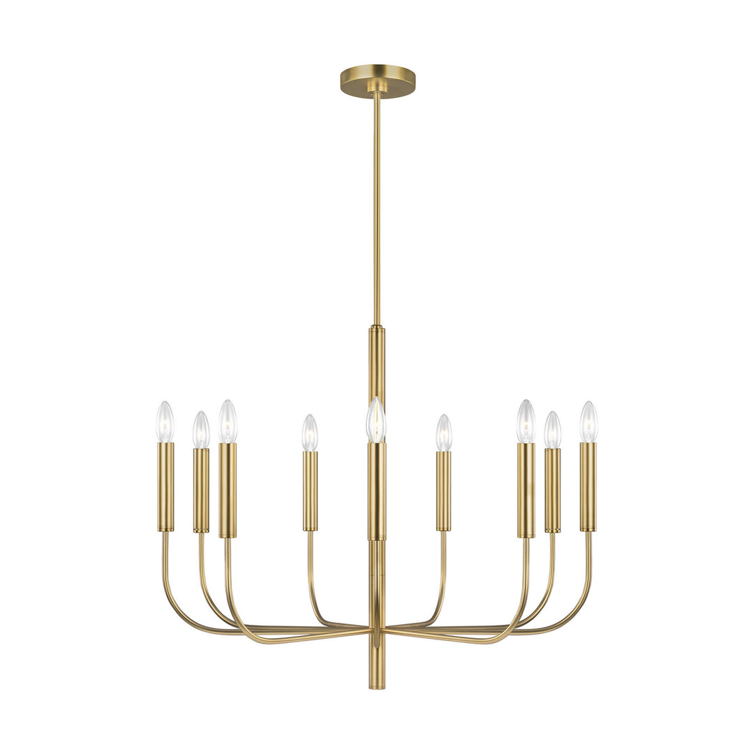 Visual Comfort Studio Canada - EC1009BBS - Nine Light Chandelier - Brianna - Burnished Brass