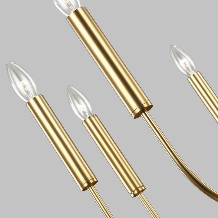 Visual Comfort Studio Canada - EC1009BBS - Nine Light Chandelier - Brianna - Burnished Brass