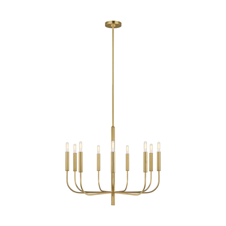 Visual Comfort Studio Canada - EC1009BBS - Nine Light Chandelier - Brianna - Burnished Brass
